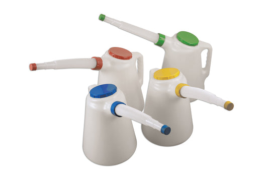 Laser Tools Oil Measuring Jug Set 5L 4pc 7010