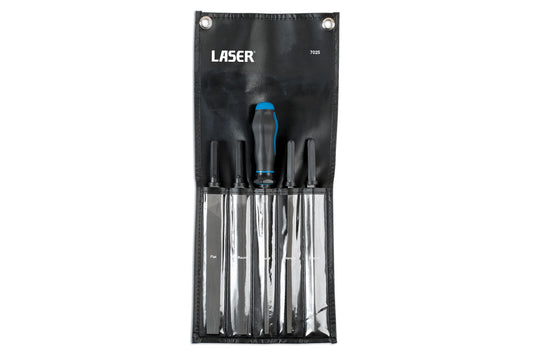Laser Tools Interchangeable File Set 5pc 7025