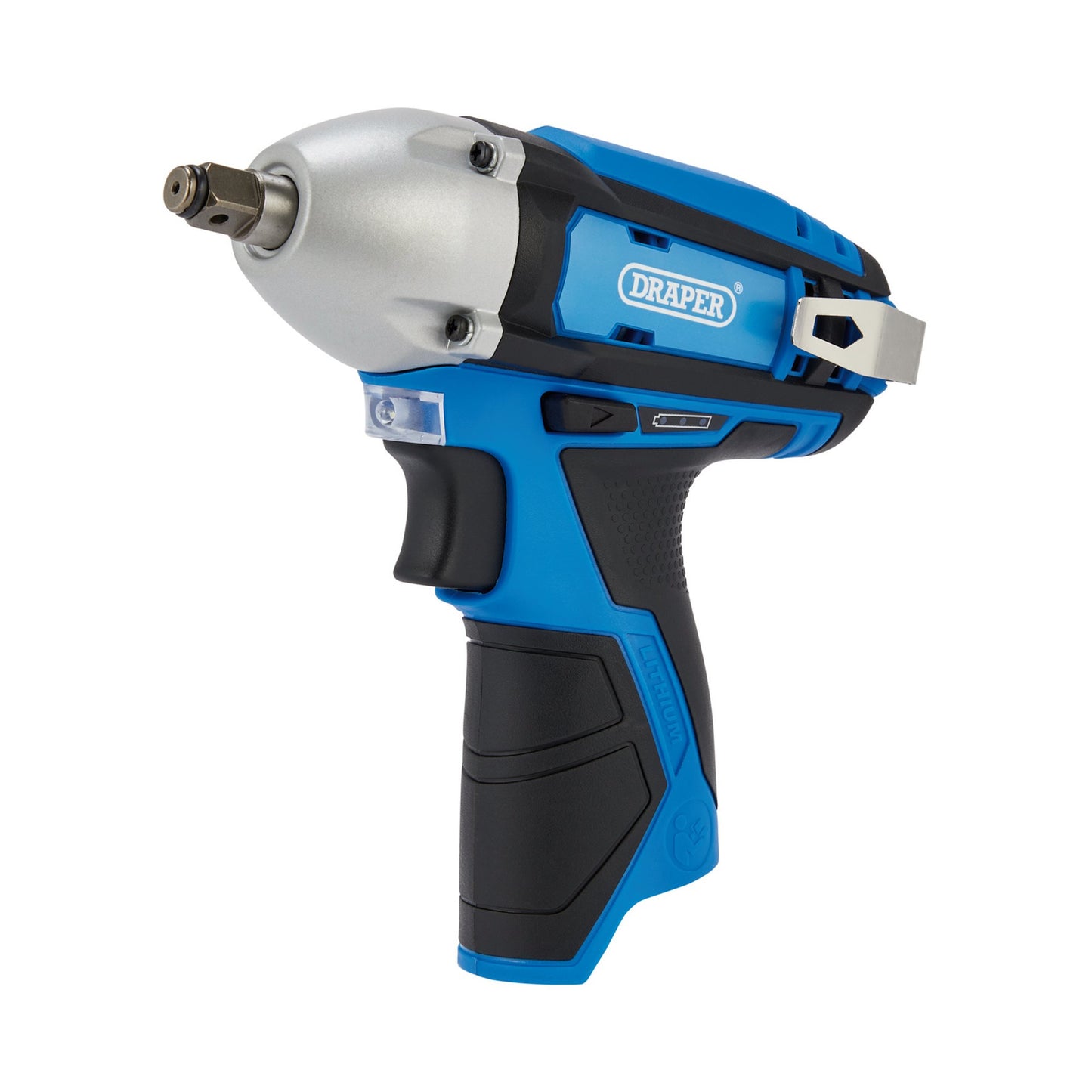 Draper 12V Cordless Impact Wrench 3/8"D 80Nm Sold Bare speed 0-2,500r/min 70276