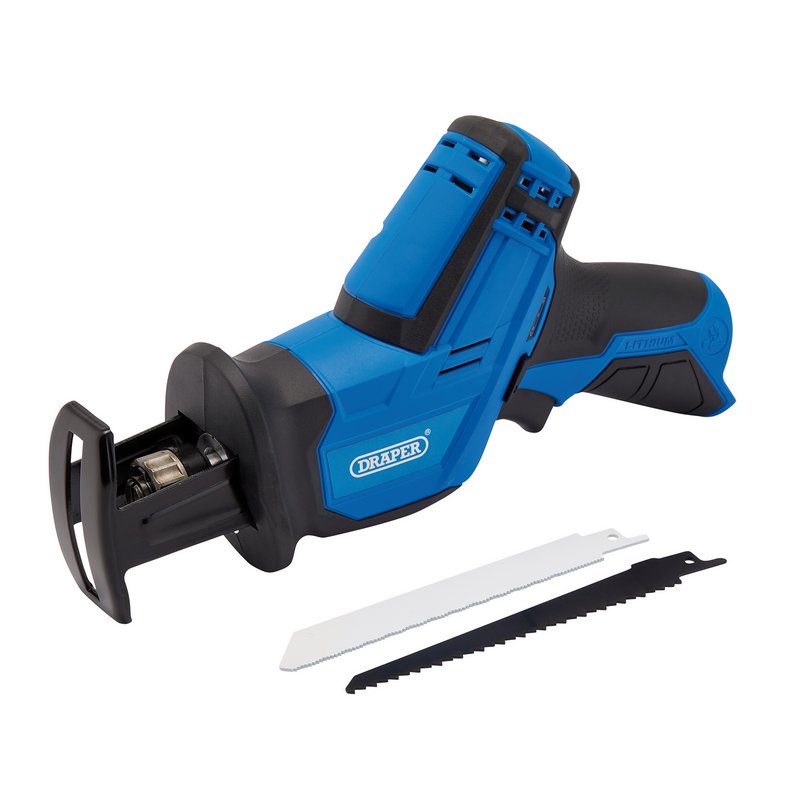 Draper 12V Reciprocating Saw Sold Bare Stroke length 14.5mm speed 3,000spm 70297