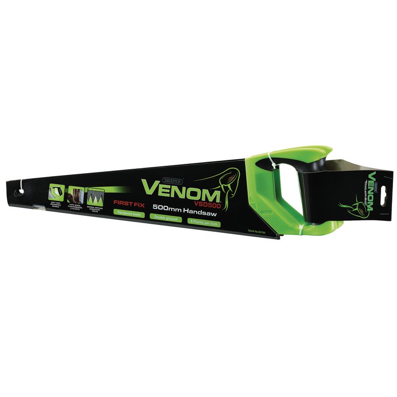 Draper Venom® Double Ground Pack Saws (2 Piece Set)