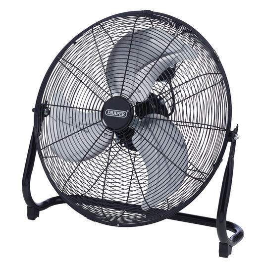 Draper 230V Floor Fan 18" 450mm 120W 3 Speed High Velocity Copper Motor 70433