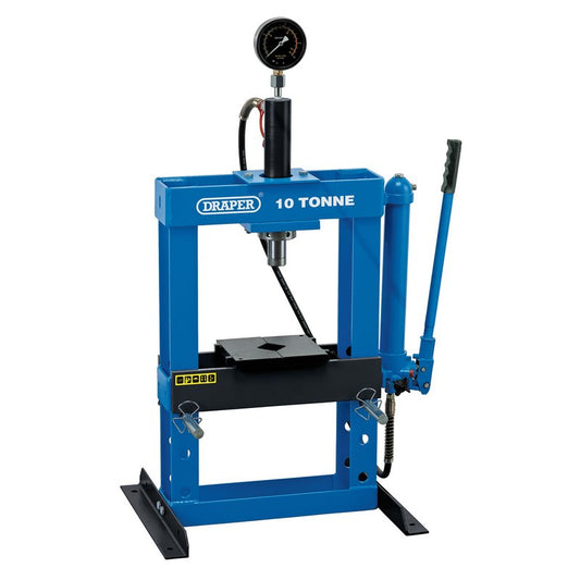 Draper 10 Tonne Bench Press Stroke 175mm Four Adjustable Table Heights 70538