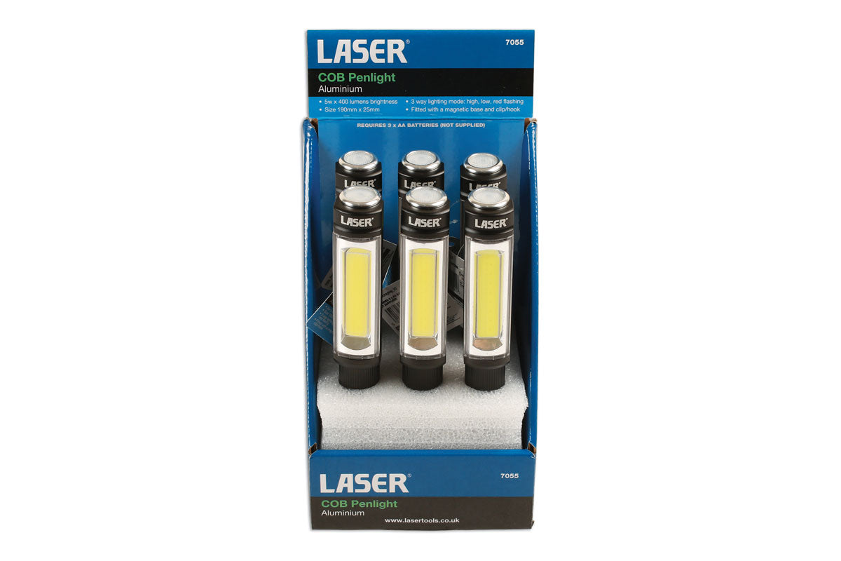 Laser Tools COB Penlight - Aluminium 7055