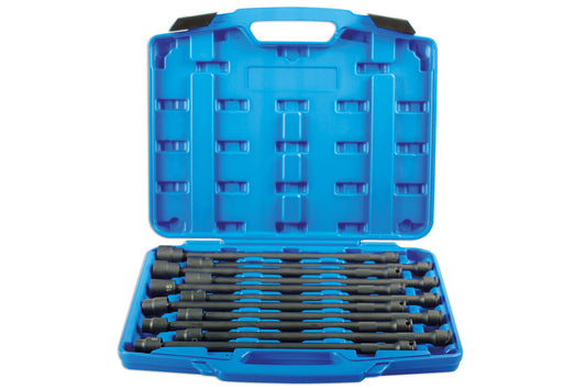 Laser Tools Metric Universal Joint Extra Deep Impact Socket Set 3/8"D 11pc 7102