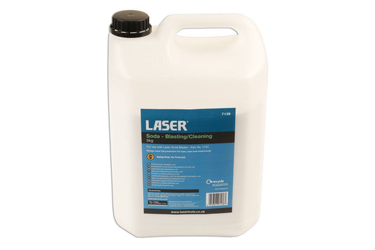 Laser Tools Blasting & Cleaning Soda 5kg Coarser Than Other Sodium 7138