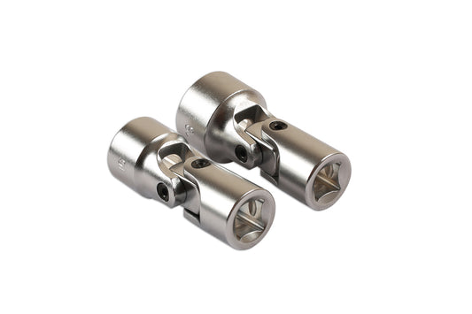 Laser Tools Audi Gear Box Universal Joint Socket Set 3/8"D 2pc Bi-Hex 7153