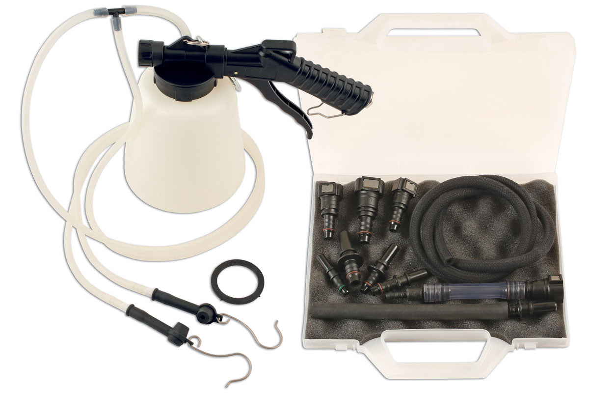 Laser Tools Pneumatic Diesel Bleeding Kit & Vacuum Fluid Extractor 7184