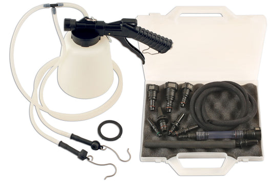 Laser Tools Pneumatic Diesel Bleeding Kit & Vacuum Fluid Extractor 7184