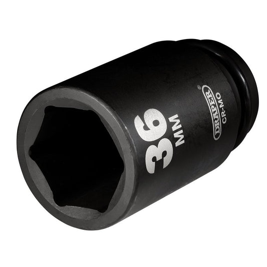 Draper 36mm 3/4"D Deep Impact Socket 6 Point Metric Hi-TORQ 71940
