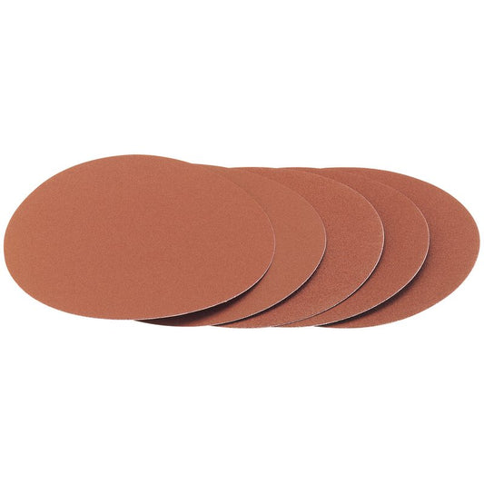 Draper Hook and Eye Backed Aluminium Oxide 230mm 80 Grit Pack of 5 - 72230