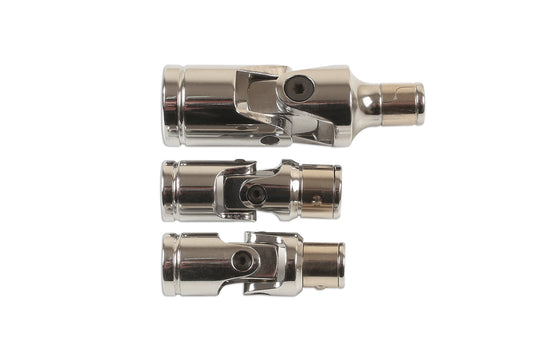 Laser Tools Universal Joint Bit Adaptor Set 3pc 7255