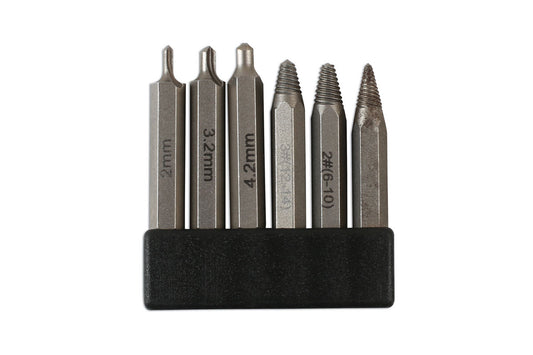 Laser Tools Screw Extractor Bit Set 6pc 7292