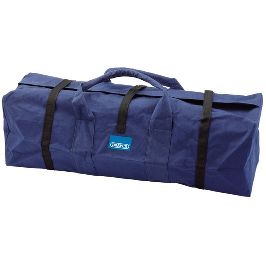 Draper Canvas Tool Bag 740mm Buckle straps and canvas covered rope handles 72970