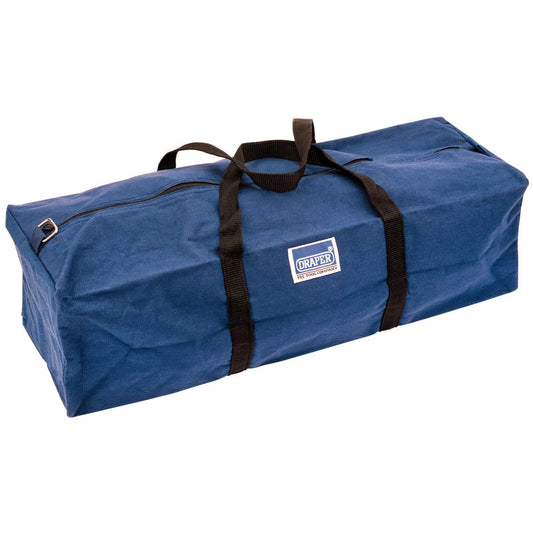 Draper Canvas Tool Bag 590mm zip and wrap around strap handles 72971