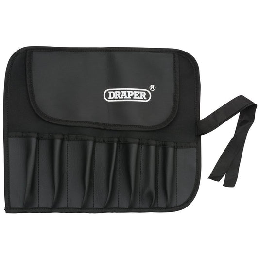 Draper 8 Division PVC Tool Roll With Bound Edges Size 390 x 330mm 72976
