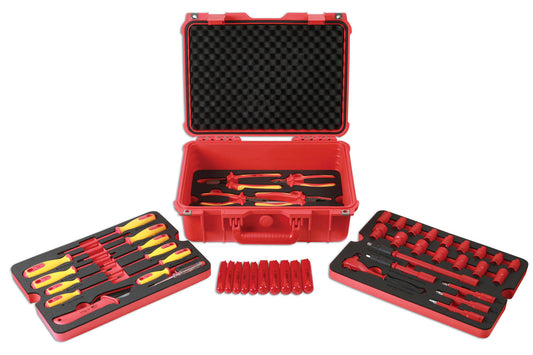 ****Laser Tools Insulated Tool Kit 3/8"D 50pc 7383