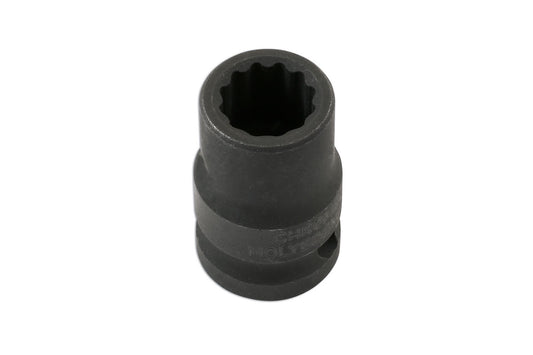 Laser Tools HGV Brake Disc Socket For SAF Axles Bi Hex Impact 1/2"D 13mm 7414