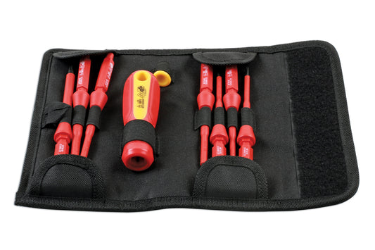 Laser Tools Insulated Star* Screwdriver Set 9pc 7434