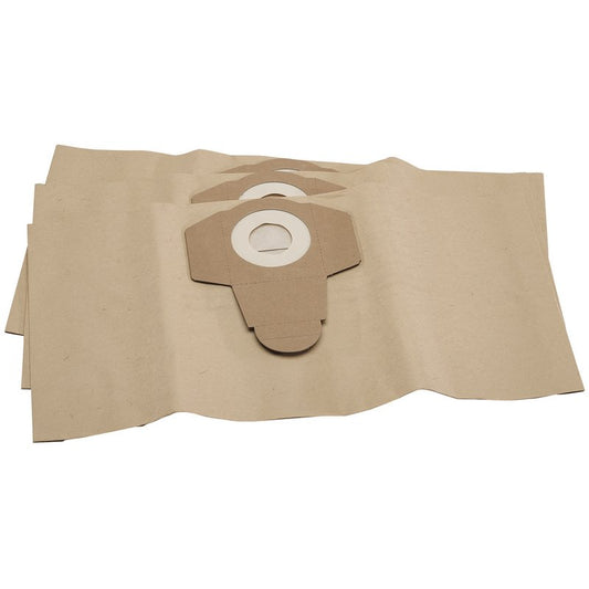 Draper Paper Dust Bags 15L Pack of 3 For Vacuum Cleaner 74354