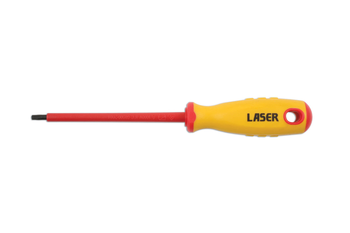 Laser Tools Insulated Star* Screwdriver T15 7450