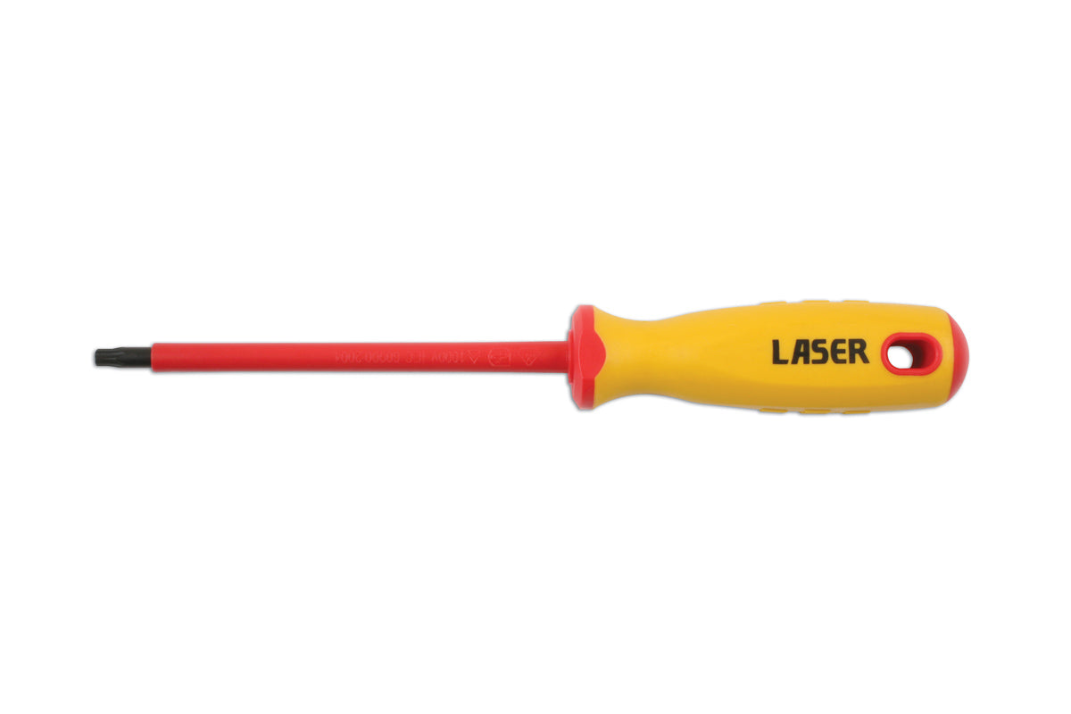 Laser Tools Insulated Star* Screwdriver T27 7453