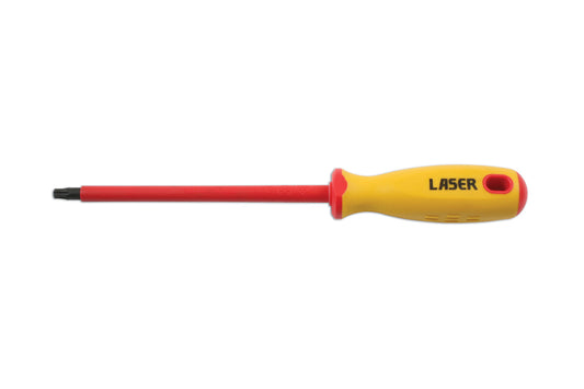 Laser Tools Insulated Star* Screwdriver T30 7454