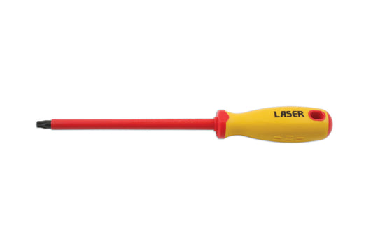 Laser Tools Insulated Star* Screwdriver T40 7455