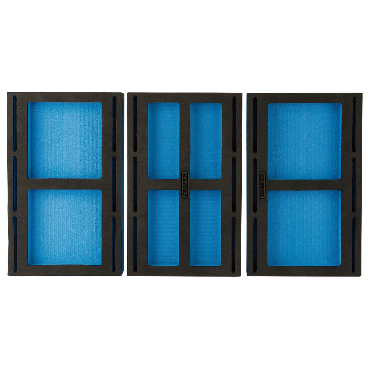 Draper 1/4 Drawer EVA Insert Infill Tray 3 Piece Universal Fit 75047