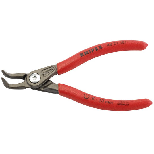 Knipex Internal Straight Tip Circlip Pliers 8 - 13mm Capacity 130mm 48 21 J01