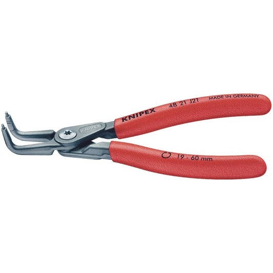 Knipex Internal Straight Tip Circlip Pliers 19 - 60mm Capacity 165mm 48 21 J21