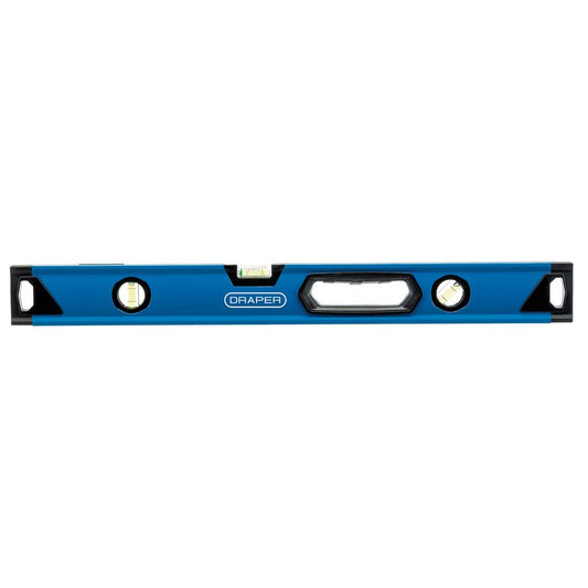 Draper 600mm Aluminium Box Section Level with Side View Vial 75102