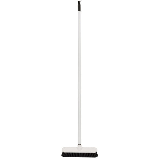Draper Broom with Handle 280mm Indoor broom with soft bristles 75252