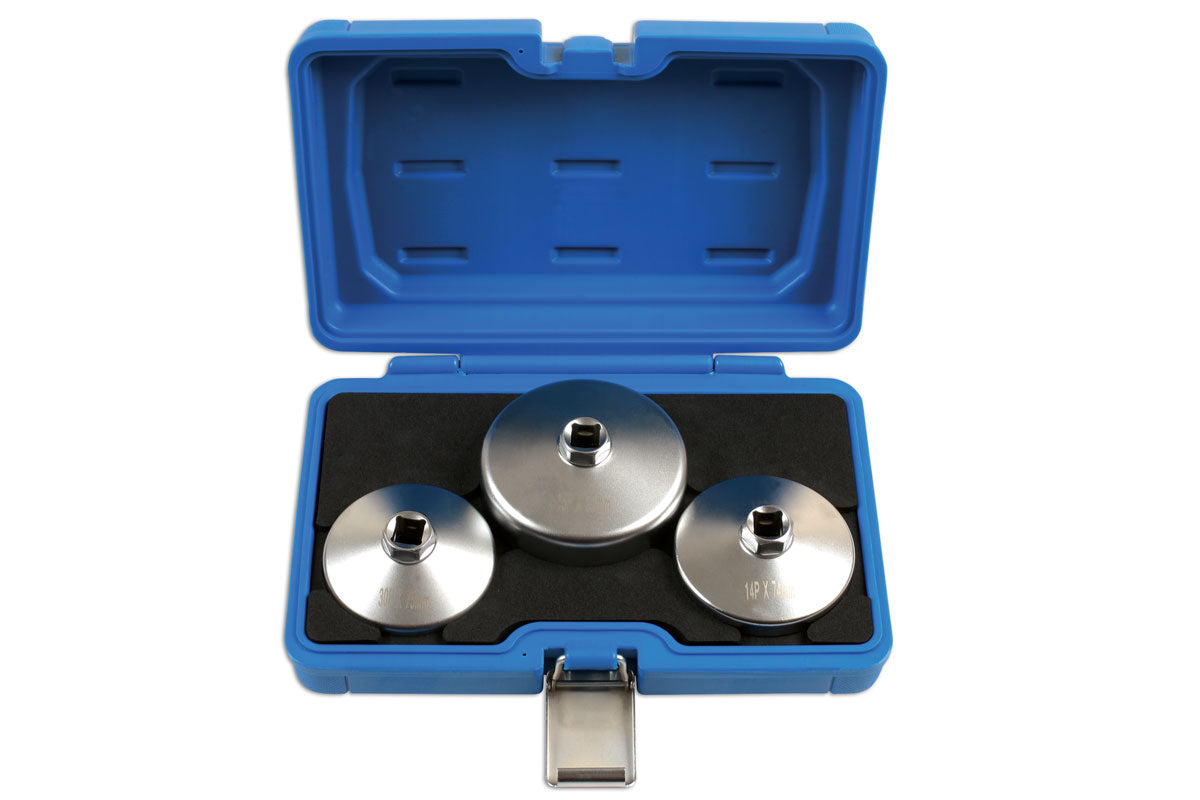 Laser Tools Oil Filter Wrench Set 3pc - for JLR 7527