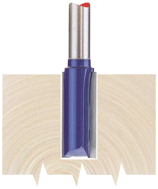 Draper TCT Router Bit 1/4" Shank Straight 10 x 25mm 75333
