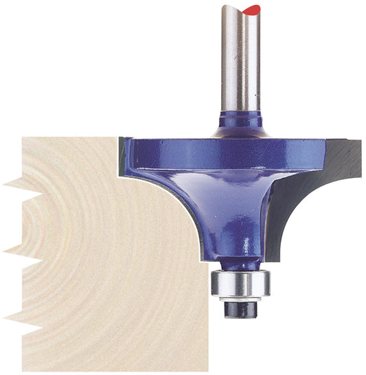 Draper TCT Router Bit 1/4" Shank Beading 38 x 20mm 75339