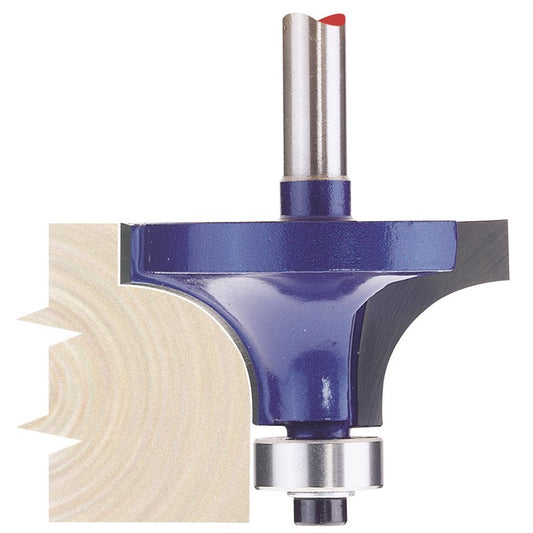 Draper TCT Router Bit 1/4" Rounding 38 x 14mm Radius 75343