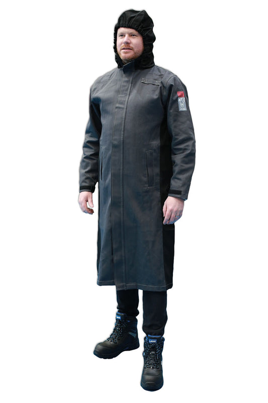 Long Hooded Arc Flash Jacket, Large Laser Tools 7573