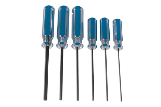 Laser Tools Hex Screwdriver Set 1.5 - 5mm 6pc 7582