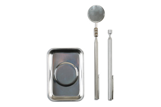 Laser Tools Inspection Tool Set & Tool Tray 3pc 7600