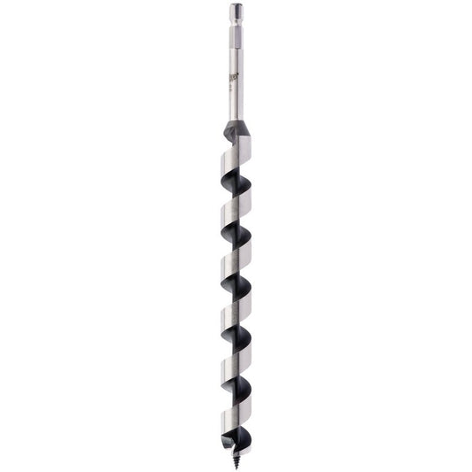 Draper Long Pattern Auger Bit 22 x 330mm Power And Hand Tool Shank 76025