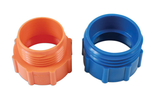 Laser Tools Lever Pump Thread Adaptors 2pc 7621