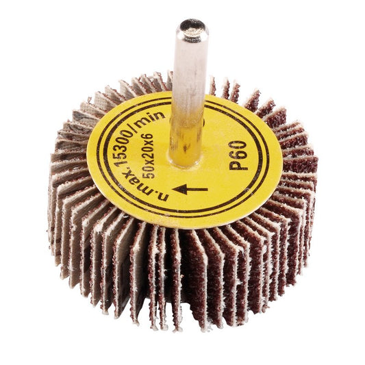 Draper Abrasive Flap Wheel 50 x 20mm 60 Grit 76452