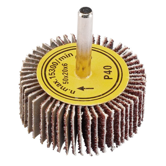 Draper Abrasive Flap Wheel 50 x 20mm 40 Grit 76456
