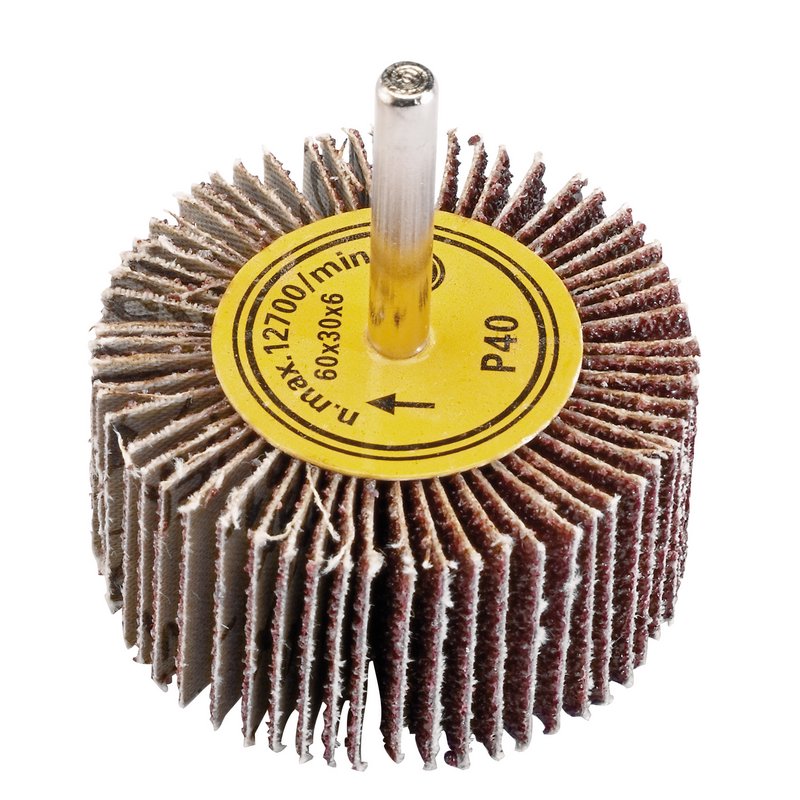 Draper Abrasive Flap Wheel 60 x 30mm 40 Grit 76466