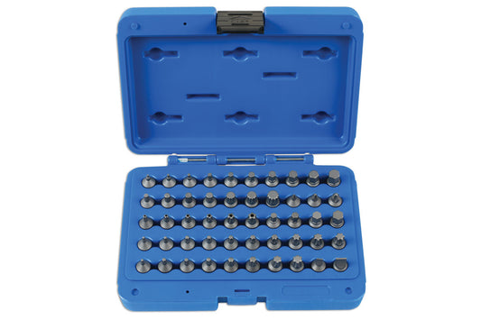 Laser Tools Stubby Bit Set 1/4"D 50pc 7653