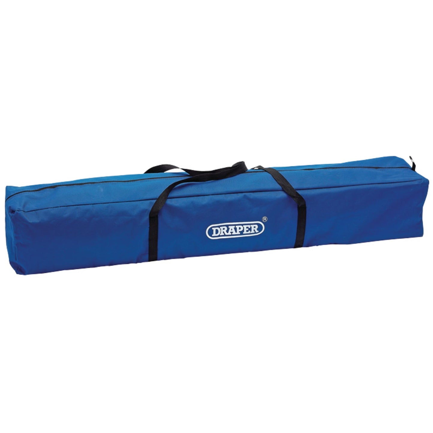 Draper Concertina Gazebo 3 x 3m Blue Steel Legs Frame Splashproof Material 76940