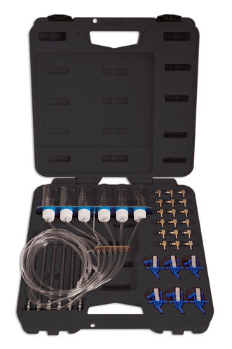 Gunson Common Rail Flow Meter & 24pc Adaptor Set 77055
