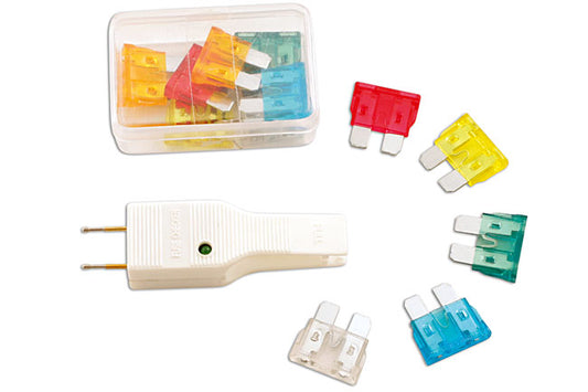 Gunson Auto Fuse and Tester Kit - 13pc 77103