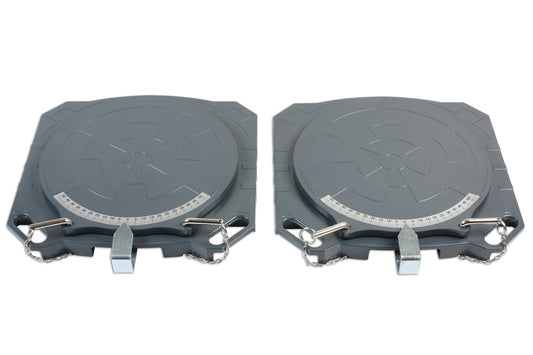 Gunson Steering Turntables - Aluminium 4000kg (Pair) 77158